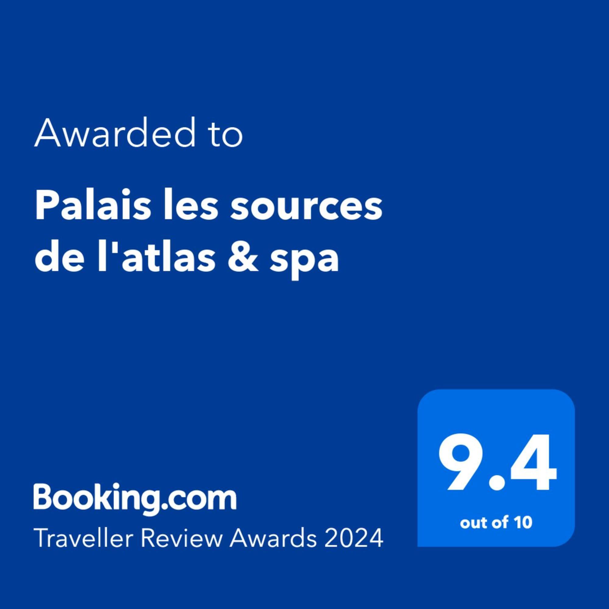 Palais Les Sources De L'Atlas & Spa Bed & Breakfast Маракеш Екстериор снимка