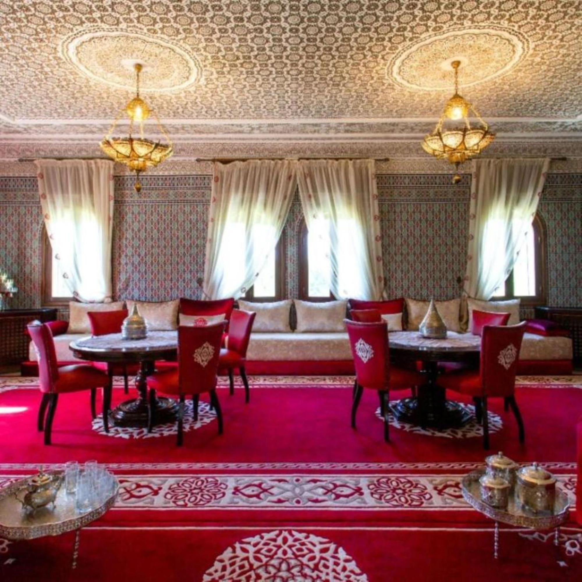 Palais Les Sources De L'Atlas & Spa Bed & Breakfast Маракеш Екстериор снимка